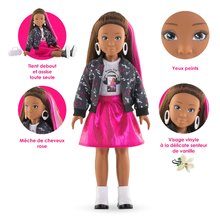 Dolls from 4 years - Bábika Melody Music Studio Set Girls Corolle s dlhými hnedými vlasmi 28 cm 4 doplnky od 4 rokov CO600300_8