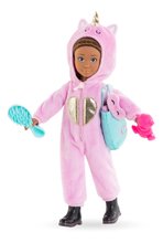 Vêtements pour poupées - Ensemble de vêtements Unicorn Onesie Dressing Room Filles Corolle pour une poupée de 28 cm 7 accessoires à partir de 4 ans_0