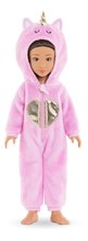 Odjeća za lutke - Set odjeće Unicorn Onesie Dressing Room Girls Corolle za 28 cm lutku 7 dodataka od 4 godine_0