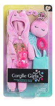 Odjeća za lutke - Set odjeće Unicorn Onesie Dressing Room Girls Corolle za 28 cm lutku 7 dodataka od 4 godine_6