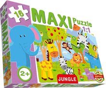Puzzle pre najmenších - Baby puzzle Maxi Džungľa Dohány 16 dielov od 24 mes_0