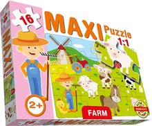 Puzzle pre najmenších - Baby puzzle Maxi Farma Dohány 16 dielov od 24 mes_0
