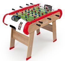 Stolný futbal - Futbalový stôl Powerplay 4v1 Smoby drevený a biliard, hokej, stolný tenis hracia plocha 94*60 cm od 8 rokov_0