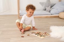 Juegos educativos de madera - Puzzle de madera con animales Pin Puzzle Eichhorn 2 tipos diferentes de 10 piezas a partir de 24 meses_2