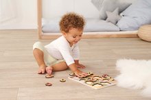 Juegos educativos de madera - Puzzle de madera con animales Pin Puzzle Eichhorn 2 tipos diferentes de 10 piezas a partir de 24 meses_2