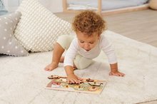 Juegos educativos de madera - Puzzle de madera con animales Pin Puzzle Eichhorn 2 tipos diferentes de 10 piezas a partir de 24 meses_5