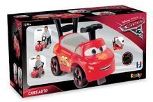 Odrážadlá od 10 mesiacov - Odrážadlo a chodítko auto Cars Disney Smoby s opierkou a úložným priestorom červené od 10 mes_3