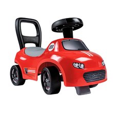 Cavalcabili dai 10 mesi - Auto cavalcabile e primi passi con clacson funzionale 2in1 Auto Ride On Rosso Smoby con ruote girevoli e vano portaoggetti sotto il sedile da 10 mesi_1