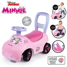 Draisiennes à partir de 10 mois - Draisienne et trotteur 2v1 Minnie Auto Ride On Smoby ergonomique avec dossier et boîte de rangement sous le siège à partir de 10 mois_0