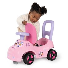 Odrážadlá od 10 mesiacov - Odrážadlo a chodítko Minnie Auto Ride On Smoby ergonomické s opierkou a úložným boxom pod sedadlom od 10 mes_1