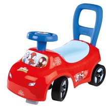 Cavalcabili dai 10 mesi - Cavalcabile e primi passi 2in1 Spidey Auto Ride On Smoby ergonomico con schienale e vano portaoggetti sotto il sedile da 10 mesi_0