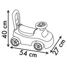 Rutschfahrzeuge ab 10 Monaten - Rutschauto und Lauflernhilfe Disney Princess Auto Ride On Smoby ergonomisch mit Rückenlehne und Aufbewahrungsbox unter dem Sitz ab 10 Monaten_3