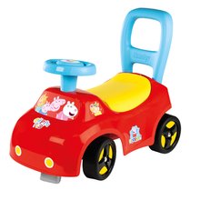 Odrážadlá od 10 mesiacov - Odrážadlo a chodítko 2v1 Peppa Pig Auto Ride On Smoby ergonomické s opierkou a úložným boxom pod sedadlom od 10 mes_1