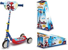 Koloběžky tříkolové - Koloběžka tříkolová Spidey Spiderman Disney Smoby s výškově nastavitelnou rukojetí protiskluzová_4