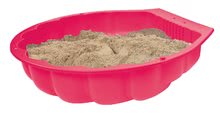 Pískoviště pro děti  - Pískoviště mušle Watershell Pink BIG na vodu a písek 100 litrů růžové 88*88*20 cm od 12 měsíců_2