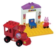Stavebnice BIG-Bloxx jako lego - Stavebnice Peppa Pig na nástupišti PlayBIG Bloxx BIG s 1 figurkou 15 dílů od 1,5-5 let_0