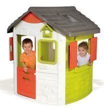 Domčeky pre deti - Set domček Neo Jura Lodge Smoby s dvoma dverami a stolík pre záhradníka od 24 mes_0