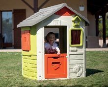 Domčeky pre deti - Set domček Neo Jura Lodge Smoby s dvoma dverami a stolík pre záhradníka od 24 mes_12