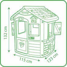 Domčeky pre deti - Set domček Neo Jura Lodge Smoby s dvoma dverami a stolík pre záhradníka od 24 mes_16