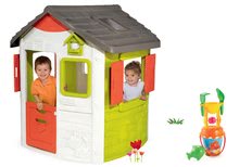Domčeky pre deti - Set domček Neo Jura Lodge Smoby s dvoma dverami a stolík pre záhradníka od 24 mes_27