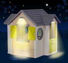 Domečky pro děti - Stan přírodní Indoor&Outdoor Teepee Evolutive Smoby nastavitelný s kulatou zahrádkou a osvětlením od 24 měs_8