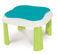 Dětský záhradní nábytek - Stůl Voda&Písek Smoby s dvojitým krytem a loďka s bábovičkami od 18 měsíců_1