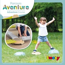 Prolézačky pro děti - Dobrodružná dráha Adventure Course Smoby 4 chodníky a 4 oporné body na rozvoj pohybových smyslů dětí od 24 měsíců_0