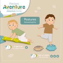 Prolézačky pro děti - Dobrodružná dráha Adventure Course Smoby 4 chodníky a 4 oporné body na rozvoj pohybových smyslů dětí od 24 měsíců_15