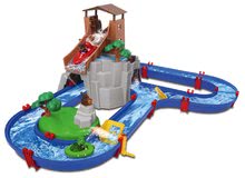 Vodne dráhy pre deti - Vodná dráha Adventure Land AquaPlay dobrodružstvo pod vodopádom a 2 figúrky v horskej veži s vodným delom_13