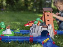Vodne dráhy pre deti - Vodná dráha Adventure Land AquaPlay dobrodružstvo pod vodopádom a 2 figúrky v horskej veži s vodným delom_2