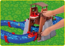 Vodne dráhy pre deti - Vodná dráha Adventure Land AquaPlay dobrodružstvo pod vodopádom a v horskej veži a vodným delom na ostrove_7