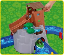 Vodne dráhy pre deti - Vodná dráha Adventure Land AquaPlay dobrodružstvo pod vodopádom a v horskej veži a vodným delom na ostrove_10