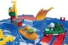 Vodne dráhy pre deti - Vodná dráha Aquaplay Aquaplay 'n Go v kufríku s priehradou, pumpou a 4 figúrkami_0