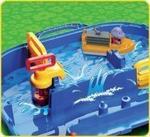 Vodne dráhy pre deti - Vodná dráha Aquaplay Aquaplay 'n Go v kufríku s priehradou, pumpou a 4 figúrkami_17