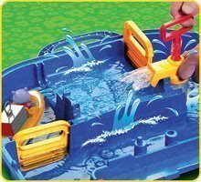 Vodne dráhy pre deti - Vodná dráha Aquaplay Aquaplay 'n Go v kufríku s priehradou, pumpou a 4 figúrkami_18