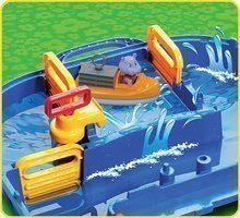 Vodne dráhy pre deti - Vodná dráha Aquaplay Aquaplay 'n Go v kufríku s priehradou, pumpou a 4 figúrkami_19