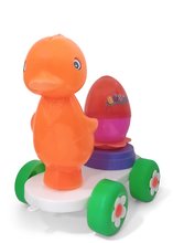 Jouets à tirer - Voiture canard à tirer Dohány avec un œuf_0