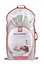 Kojící polštáře - Kojící polštář Big Flopsy™ Chambray Red Castle 170 cm šedý_7