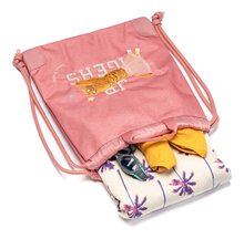 Pochettes pour chaussures de rechange - Sac d'école pour gymnastique et chaussures City Bag Tutu Tiger Pink Mélange Jeune Premier ergonomique de luxe 40*36 cm_1