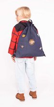 Taschen für Hausschuhe - Schulrucksack für Sport und Schuhe City Bag Big Five Navy Jeune Premier Ergonomisches luxuriöses Design 40*36 cm_2