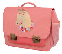 Mochilas escolares - Mochila escolar Classic Midi Garland Horse Jeune Premier ergonómico de lujo 30*38 cm_1