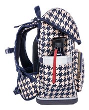 Schultaschen und Rucksäcke - Schulrucksack groß Ergomaxx Houndstooth Horse Jeune Premier Ergonomisch luxuriöses Design 41*27 cm_2