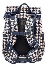 Mochilas escolares y backpacks - Mochila escolar grande Ergomaxx Houndstooth Horse Jeune Premier ergonómico de lujo 41*27 cm_3