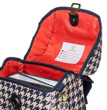 Schultaschen und Rucksäcke - Schulrucksack groß Ergomaxx Houndstooth Horse Jeune Premier Ergonomisch luxuriöses Design 41*27 cm_0