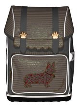 Schultaschen und Rucksäcke - Schulrucksack groß Ergomaxx Liberty Corgi Jeune Premier Ergonomisches Luxusdesign 41*27 cm_2