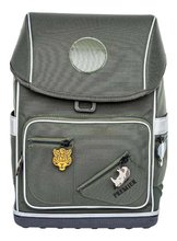 Schultaschen und Rucksäcke - Schulrucksack groß Ergomaxx Big Five Khaki Jeune Premier Ergonomisch Luxusdesign 41*27 cm_1