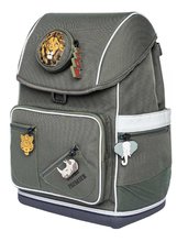 Mochilas escolares y backpacks - Mochila escolar grande Ergomaxx Big Five Khaki Jeune Premier ergonómico lujoso diseño 41*27 cm_2