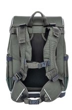 Schultaschen und Rucksäcke - Schulrucksack groß Ergomaxx Big Five Khaki Jeune Premier Ergonomisch Luxusdesign 41*27 cm_0