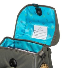 Zaini e borse da scuola - Zaino scolastico grande Ergomaxx Big Five Khaki Jeune Premier ergonomico lussuoso design 41*27 cm_2