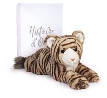 Plyšové a textilní hračky - Plyšový tygr Bengaly the Tiger Histoire d’ Ours hnědý 35 cm v dárkovém balení od 0 měsíců_1